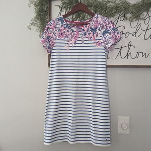Joules Striped Floral Dress
